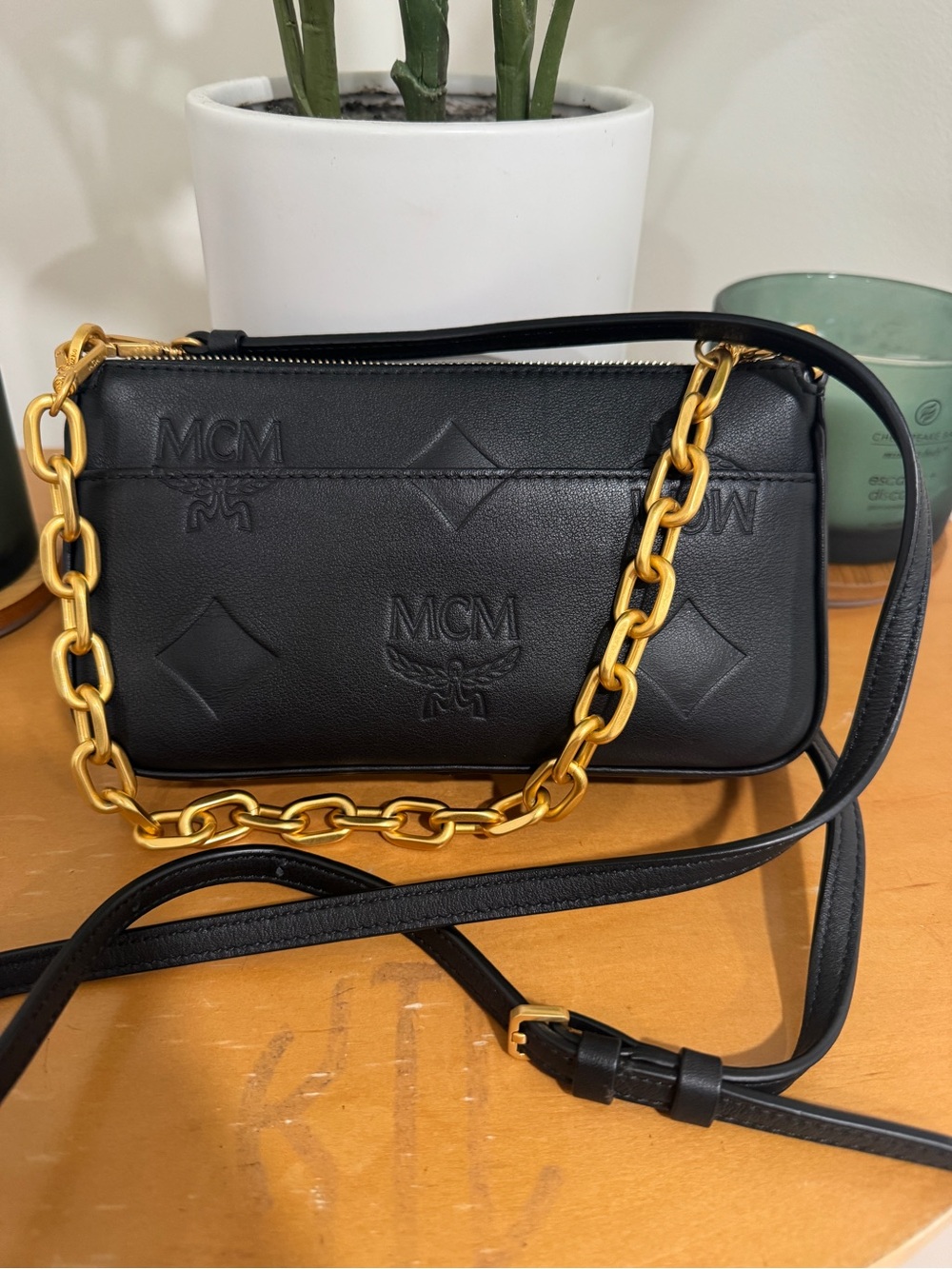 MCM Aren Maxi crossbody bag